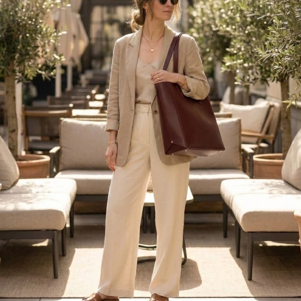 Eleish Van Breems Full-Grain Leather Bag
